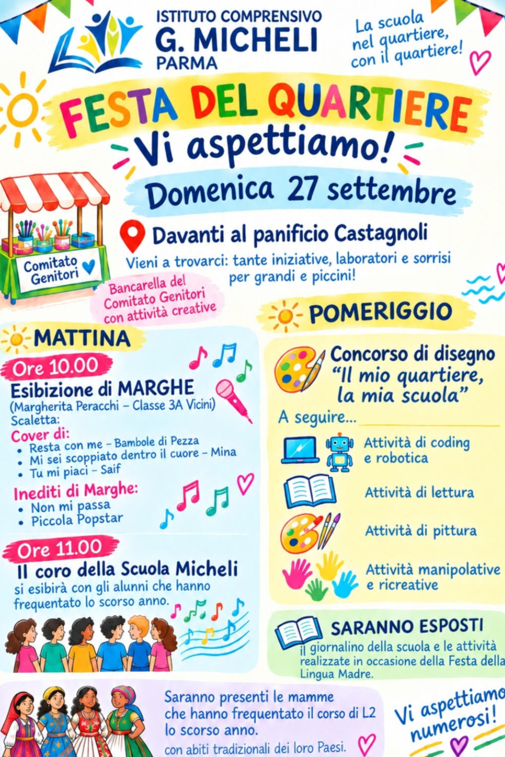 IC MICHELI ALLA FESTA DEL QUARTIERE SAN LEONARDO